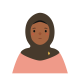 People Avatar Gilr with Hijab