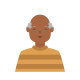 People Avatar Old Man with Glasses