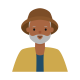 People Avatar Old Man with Hat