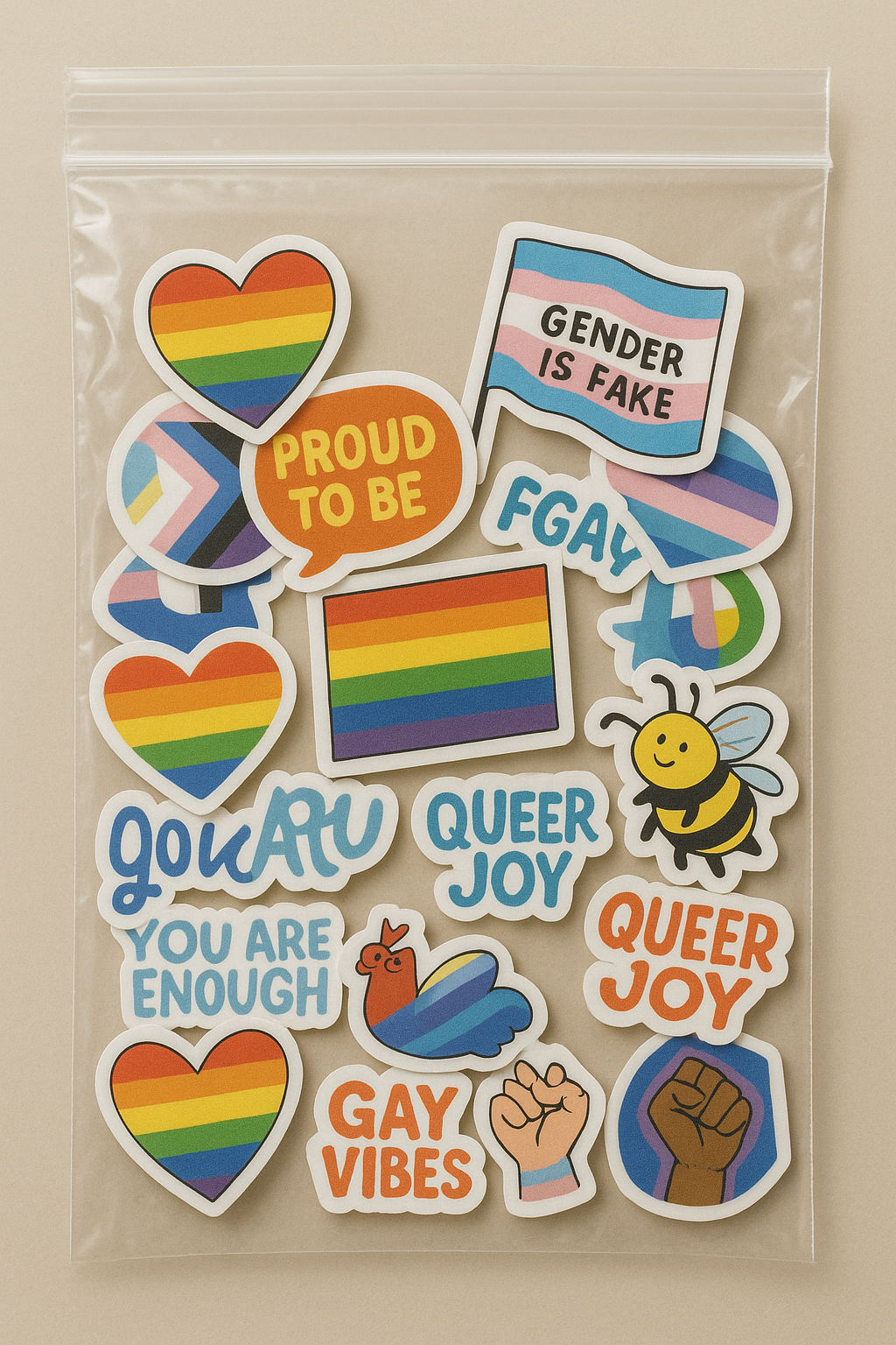 🌈 Pride Sticker Grab Bag (2025 Edition)